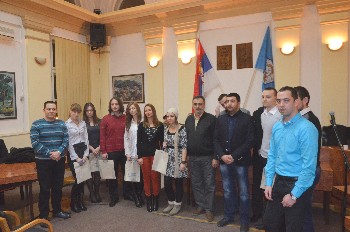 DODELA NAGRADA NAJBOLJIM STUDENTIMA 2013